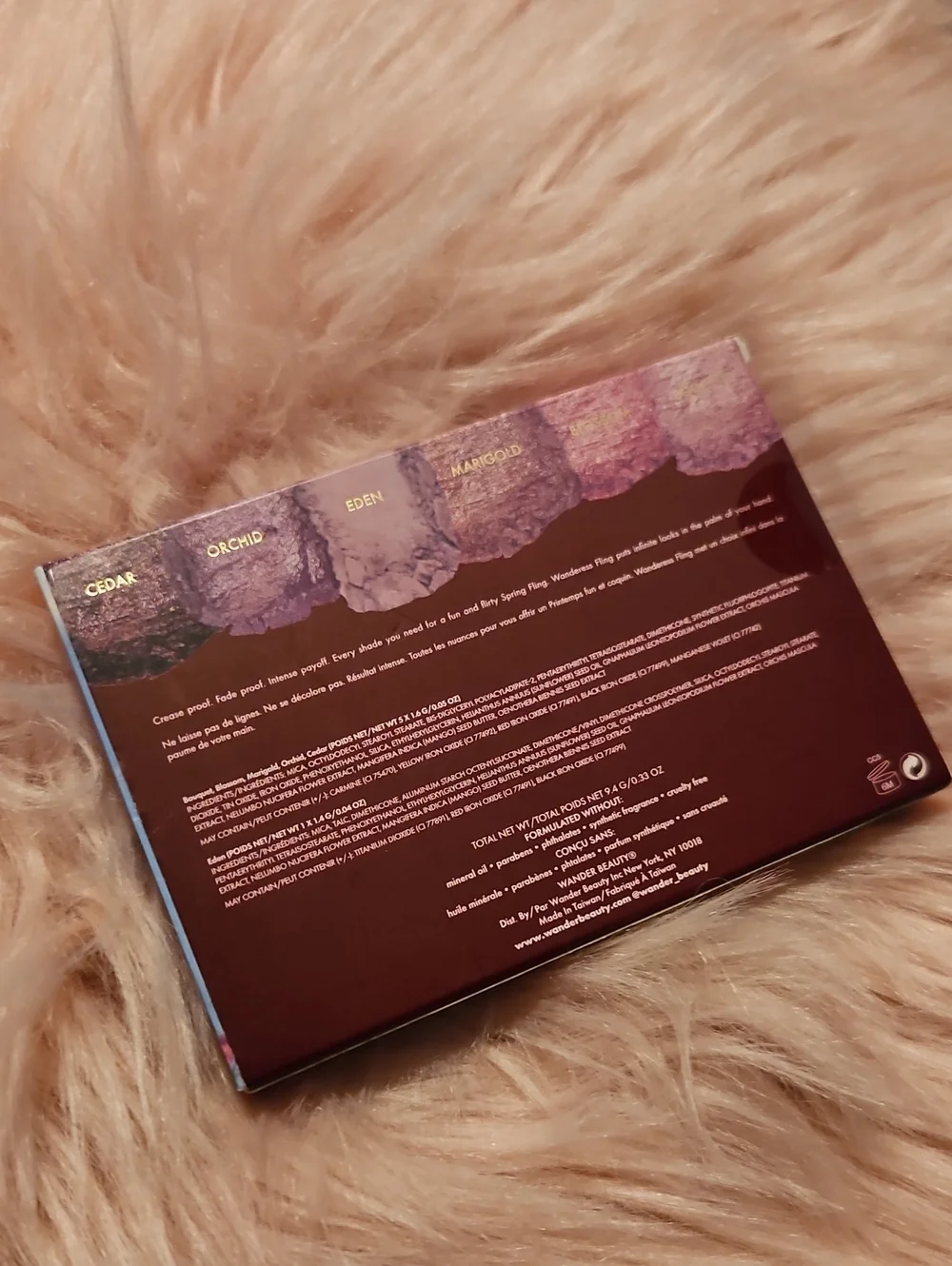 Wander Beauty compact eyeshadow